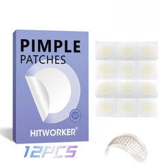 12/48 hydrocolloid individually packaged acne patches | Professional skincare, fast absorption of pus and oil | Invisible and wa