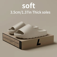 Coconut Slippers Cloud Thick-soled Sandals Summer Fashion Soft Bottom Beach Men Slippers Women's Sandals  EVA Slides