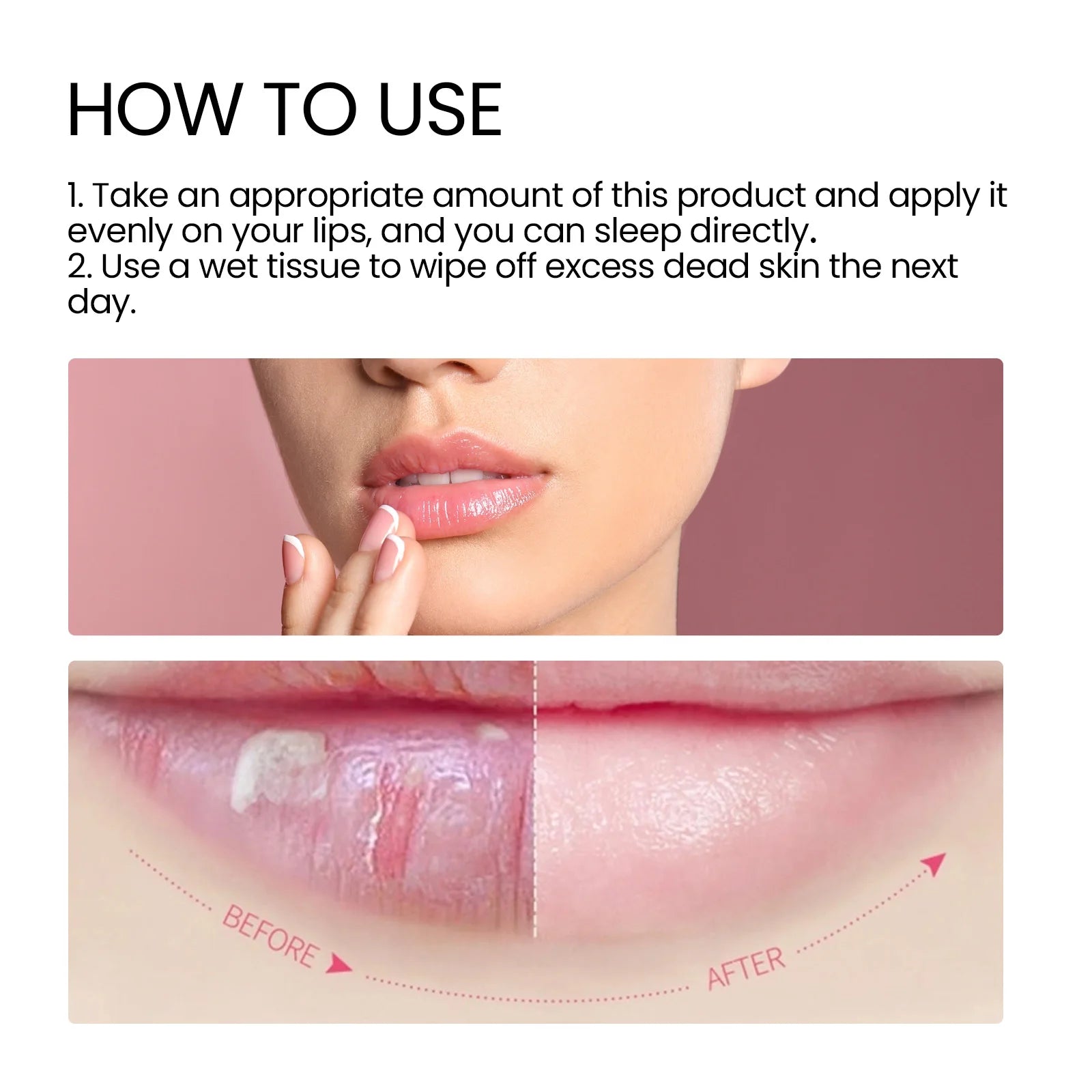 Lip Mask Moisturizing Sleeping Night Lips Care Multiple Colors Cute Makeup Maintenance Lip Anti-Cracking Lip Oil Care Cosmetics