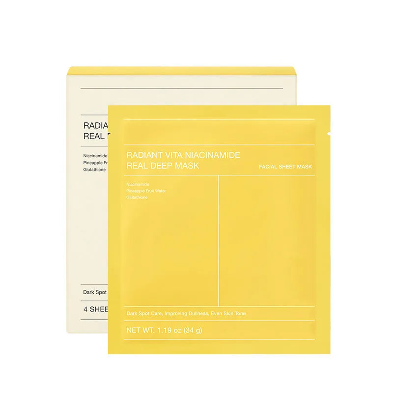 Korean Collagen Face Mask Deep Hydration & Pore Shrinking Skin Repair & Whitening Mask Refreshing Unisex Charm Mask For All Skin