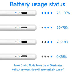 For Apple Pencil 2 Wireless Charging Palm Rejection Stylus Pen for iPad Air 4 5 Pro 11 12.9 Mini 6 Accessories for iPad Pencil