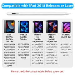 For Apple Pencil 2 Wireless Charging Palm Rejection Stylus Pen for iPad Air 4 5 Pro 11 12.9 Mini 6 Accessories for iPad Pencil